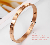 Bracelet Acier Inoxydable et Svarowsky