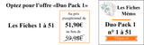 Fiches Mémo Feng Shui Duo Pack 1 - Fiches n° 1 à 51