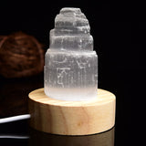 Lampe en Sélénite Naturelle