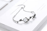 Bracelet Pierre de Lune Vintage en Argent Sterling 925