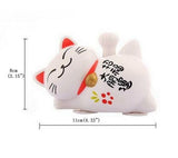 Nouveau ! Porte-Bonheur Maneki Neko Alimentation Solaire-Bras mobile-pour voiture
