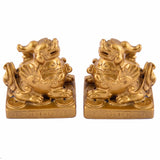 Couple de Pi Xiu Or Protection et Richesse