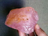 Cristal de Quartz Rose Naturel du Mozambique 400Grs