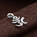 Pendentif Ôm mantras Argent Sterling 925