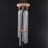 Carillon éolien Feng Shui 6 tubes Métal