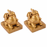 Couple de Pi Xiu Or Protection et Richesse