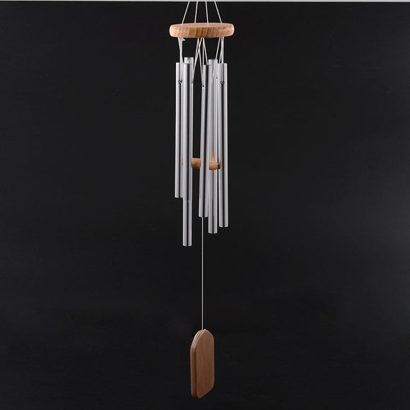 Carillon éolien Feng Shui 6 tubes Métal