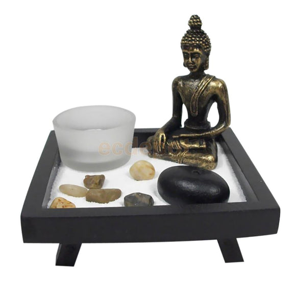 Jardin ZEN  Bouddha, Photophore..