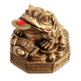 Crapaud à 3 pattes Feng Shui-Réussite-Fortune-Protection