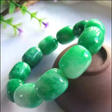 Bracelet Homme/Femme 100% Jade Naturel