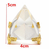 Cristal Pyramide Paix, Harmonie, Protection