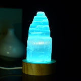 Lampe en Sélénite Naturelle