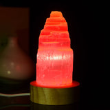Lampe en Sélénite Naturelle