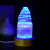 Lampe en Sélénite Naturelle