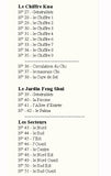 Fiches Mémo Feng shui 27 à 51