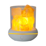 Lampe USB en Sel de l'Himalaya diffuseur d'huiles essentielles