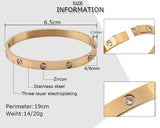 Bracelet Acier Inoxydable et Svarowsky