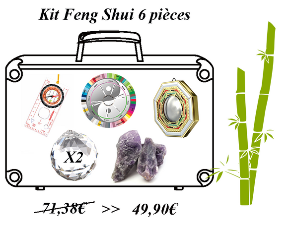 Le Kit Feng shui - Indispensable pour débuter !!